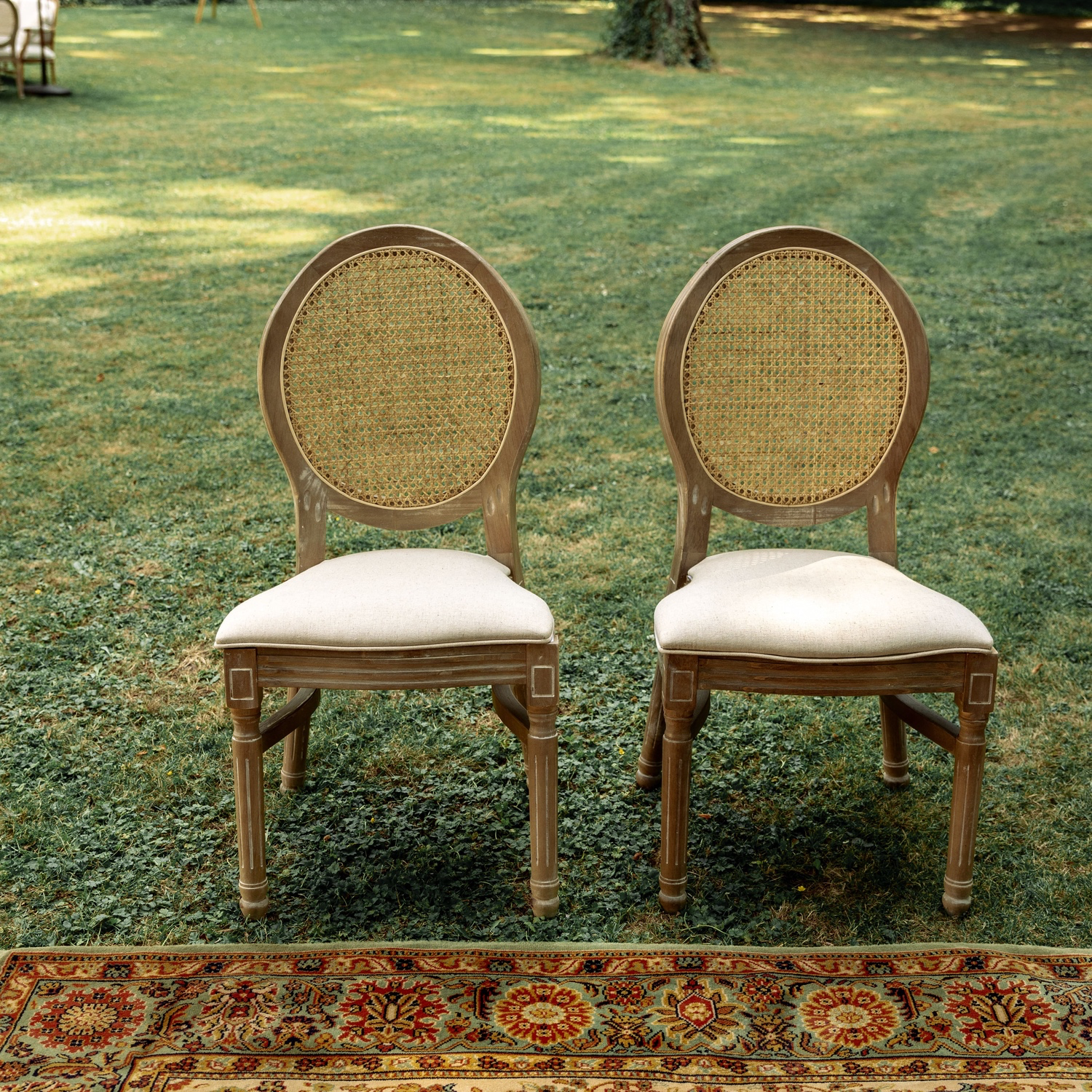 Chaise Medaillon Louis 2