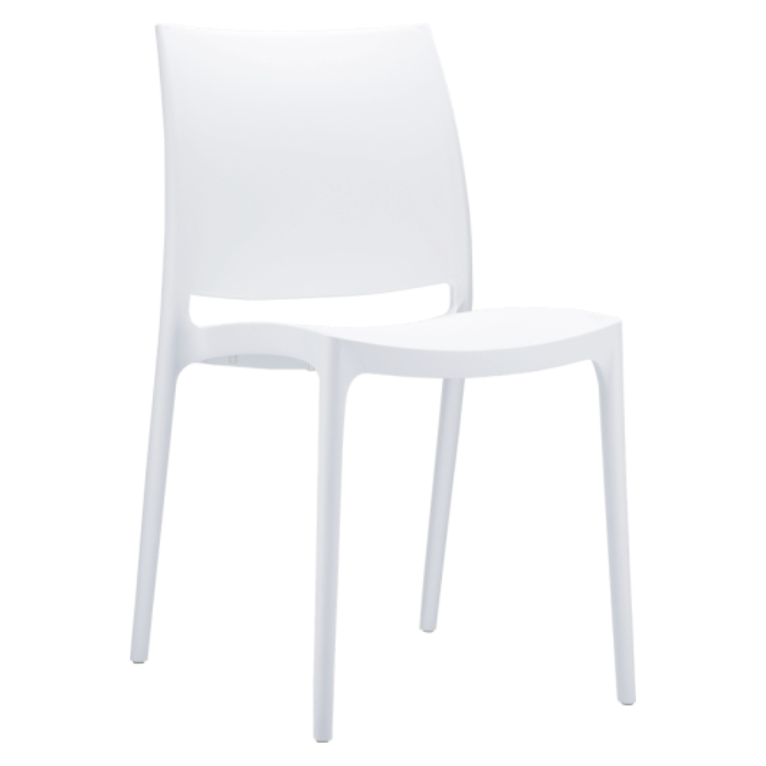 Chaise Polypro Blanche