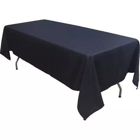 Nappe Rectangle 175 X 300 Noire